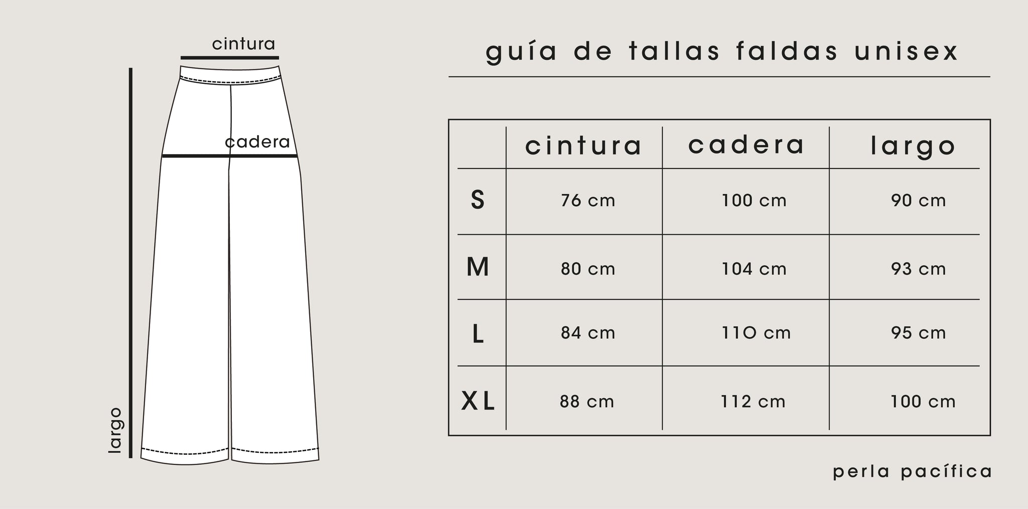 GUÍA DE TALLAS