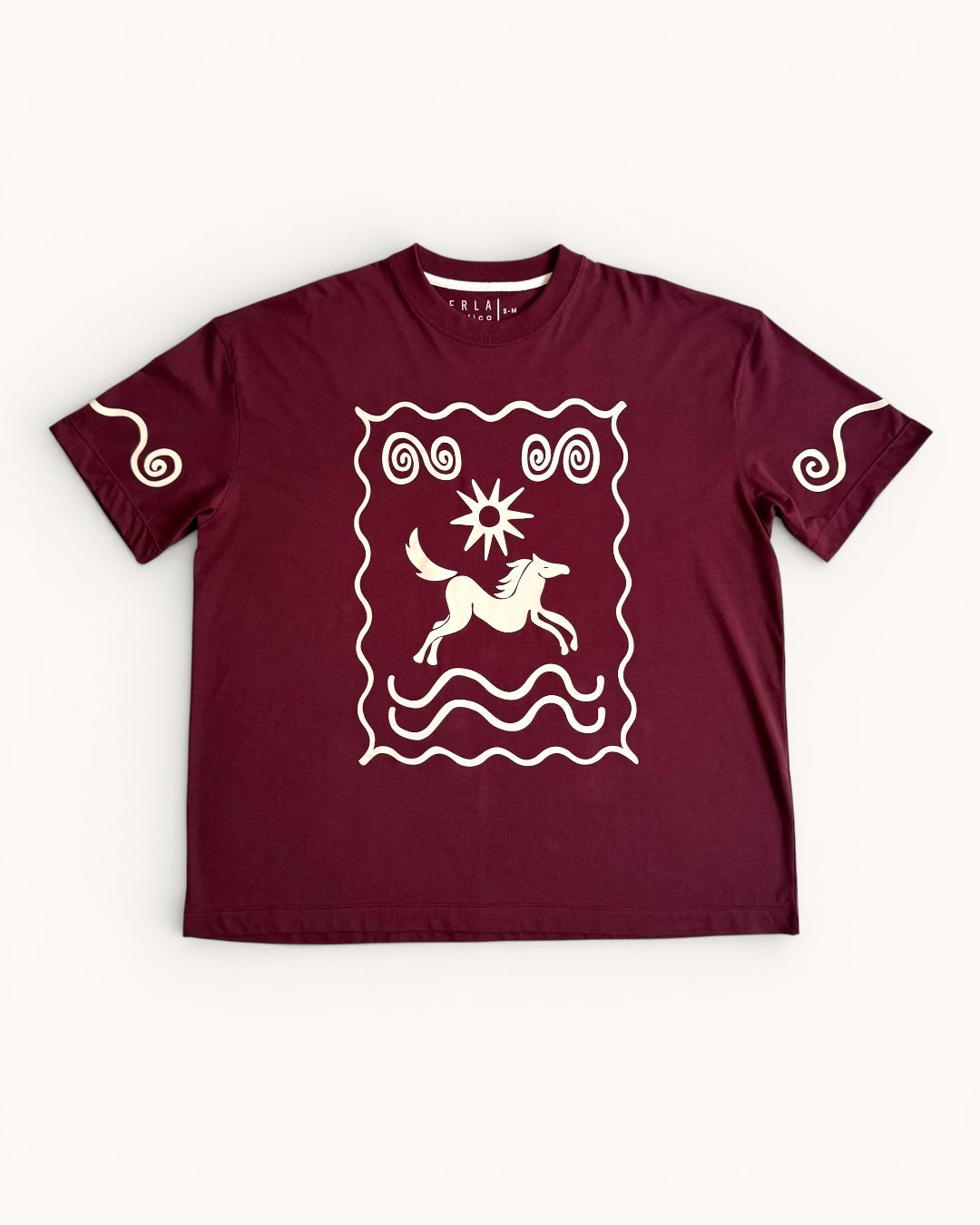 T-shirt Oversize Caballo Bajo el Sol