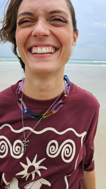 T-shirt Oversize Caballo Bajo el Sol
