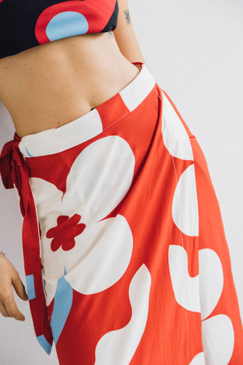 Falda Hibiscus