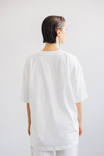 T-shirt Oversize Flor-Mariposa