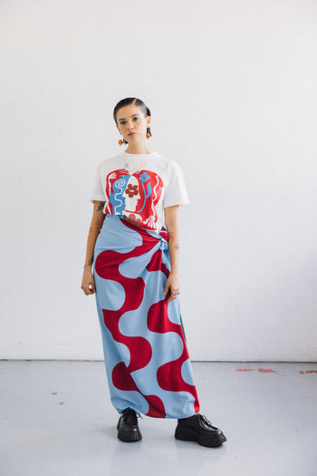 Maxipañuelo Hibiscus