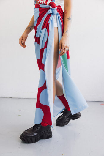 Maxipañuelo Hibiscus