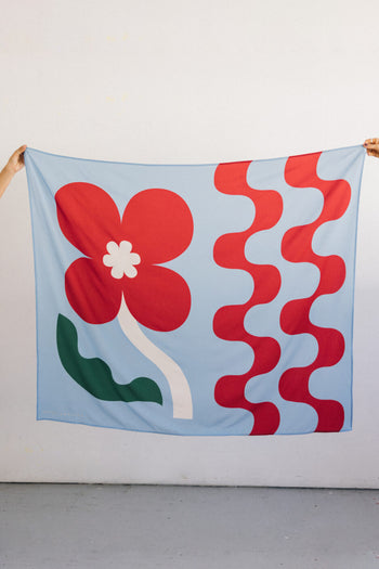 Maxipañuelo Hibiscus