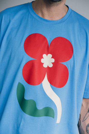 T-shirt Oversize Hibiscus